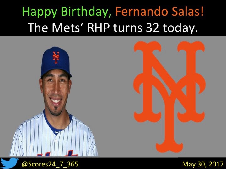  happy birthday Fernando Salas! 