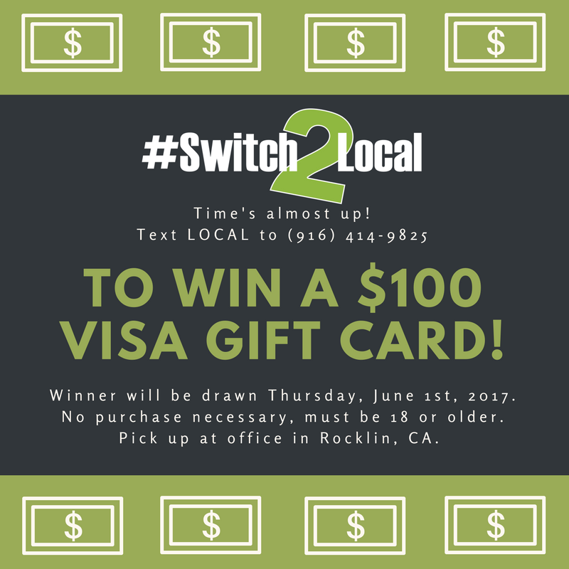 Switch2Local's tweet photo. Last chance, don't miss out! Text to support your community and you'll be entered to win a $100 VISA gift card! #Switch2Local https://t.co/hbHcbj2nG2