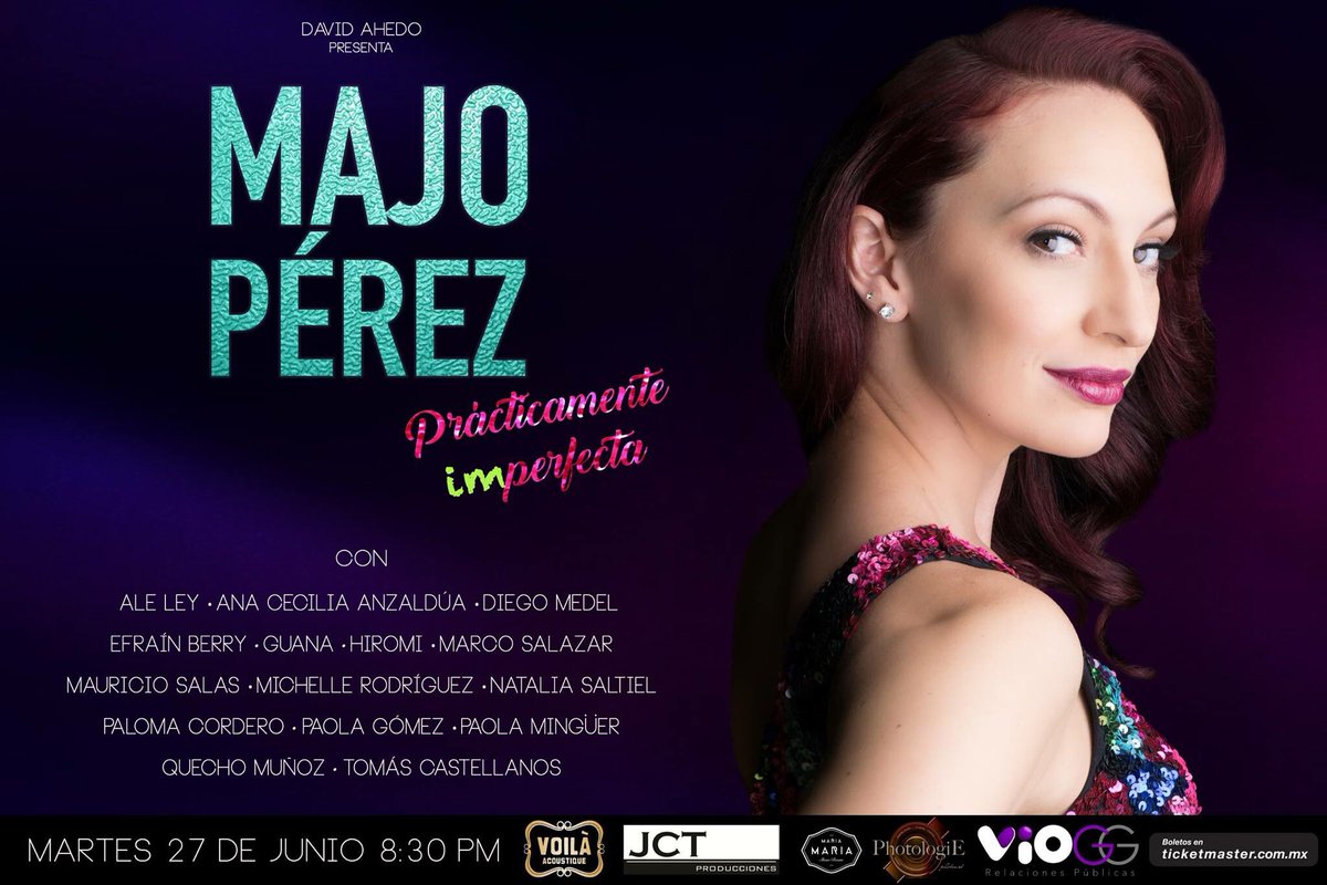 Noti_Teatro's tweet photo. No se pierdan a @LaPerezReyes en este concierto inolvidable. 🎶 

Aparten la fecha. Compren ya sus boletos. https://t.co/mhqqII4poj