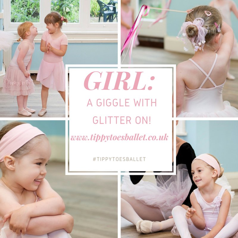 'A giggle with glitter on!' #Tippytoesballet #Balletforchildren #Balletclass #Tutu #Ballerinas

tippytoesballet.co.uk