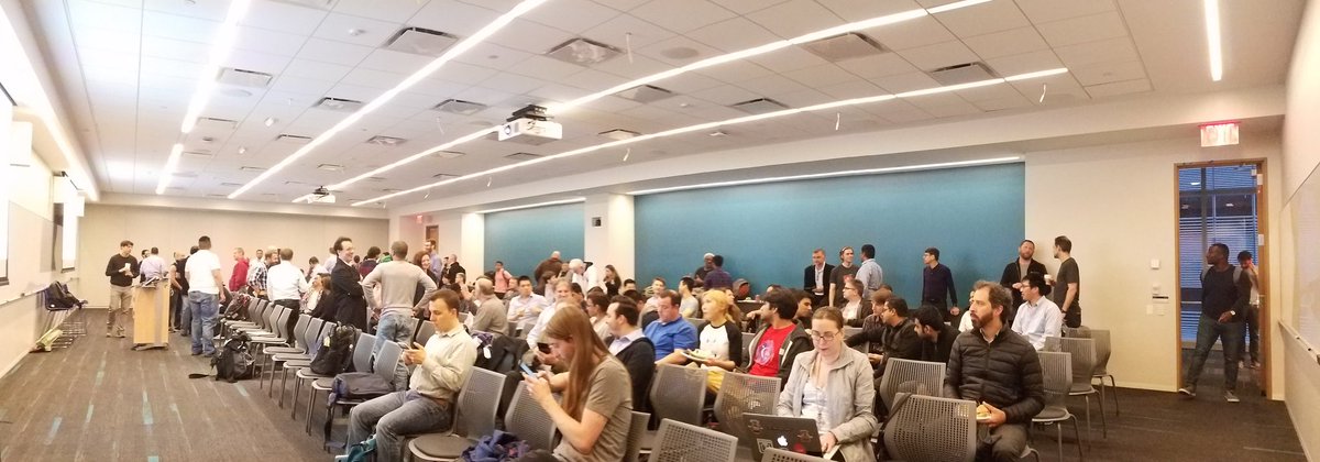 boulosdib's tweet image. #angularnyc 5 year anniversary about to start @MicrosoftNY  @angular @ngNewYork