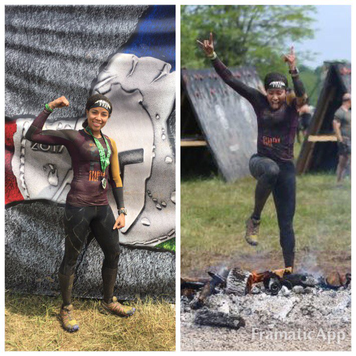Back2back race weekend! <a href="/SpartanRace/">spartan</a> Beast &amp; Sprint! 20 miles in a weekend! #spartanrace #ocrgirl