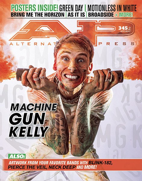 AltPress's tweet image. EUROPE! 🌎 Take advantage of our special @machinegunkelly issue sale TODAY 👉bit.ly/2pXtX4A