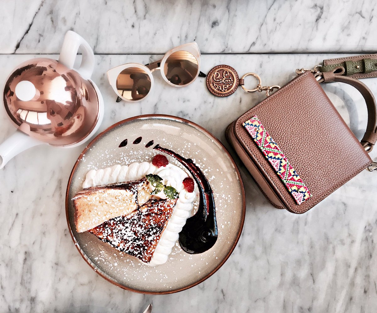 ZahraLyla's tweet photo. The best French Toast I've ever had! Bag by @GetPalestyled https://t.co/zjO37K64P5