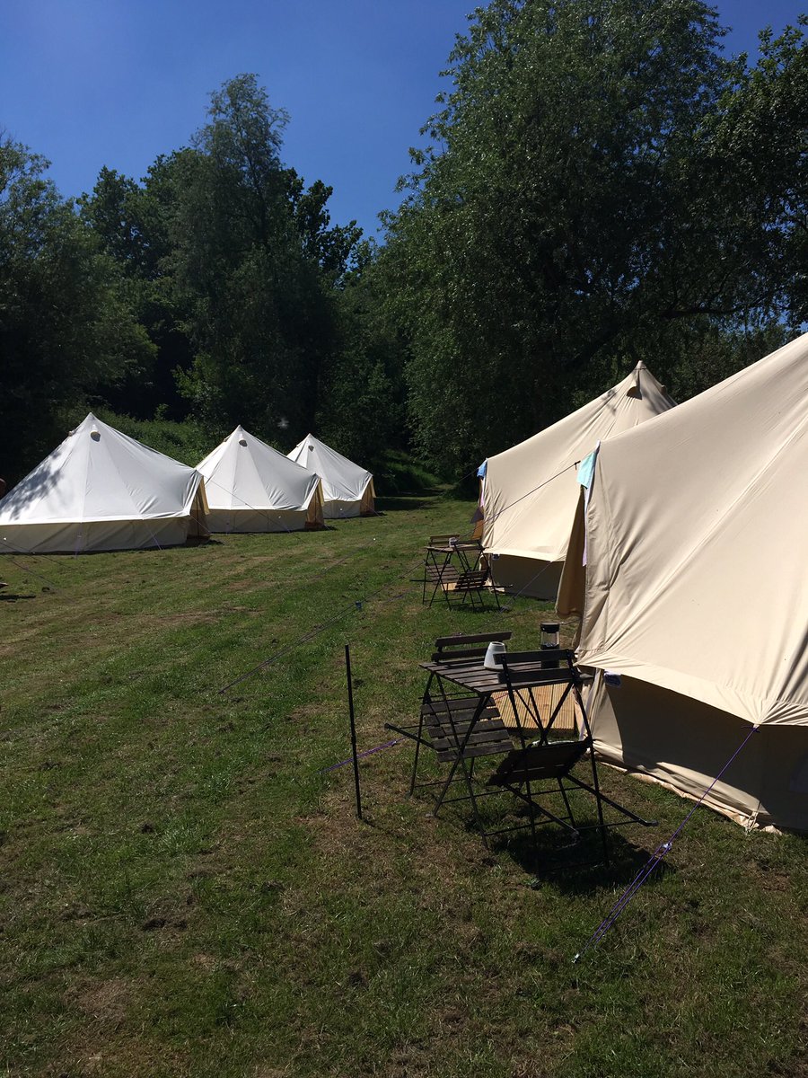 dbtepees's tweet image. Bell tent event in bodiam from the weekend. Book your bell tents now with dbtepees