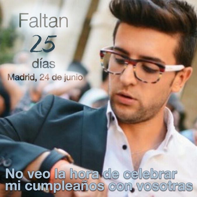 ilvololandia's tweet photo. Faltan 25 días para el cumpleaños de @piero_barone y NON VEDIAMO L'ORA! #ilvolo #unanottemagica #IlVoloEuropeantour2107 #ilvoloenEspaña https://t.co/I9O767iTPh