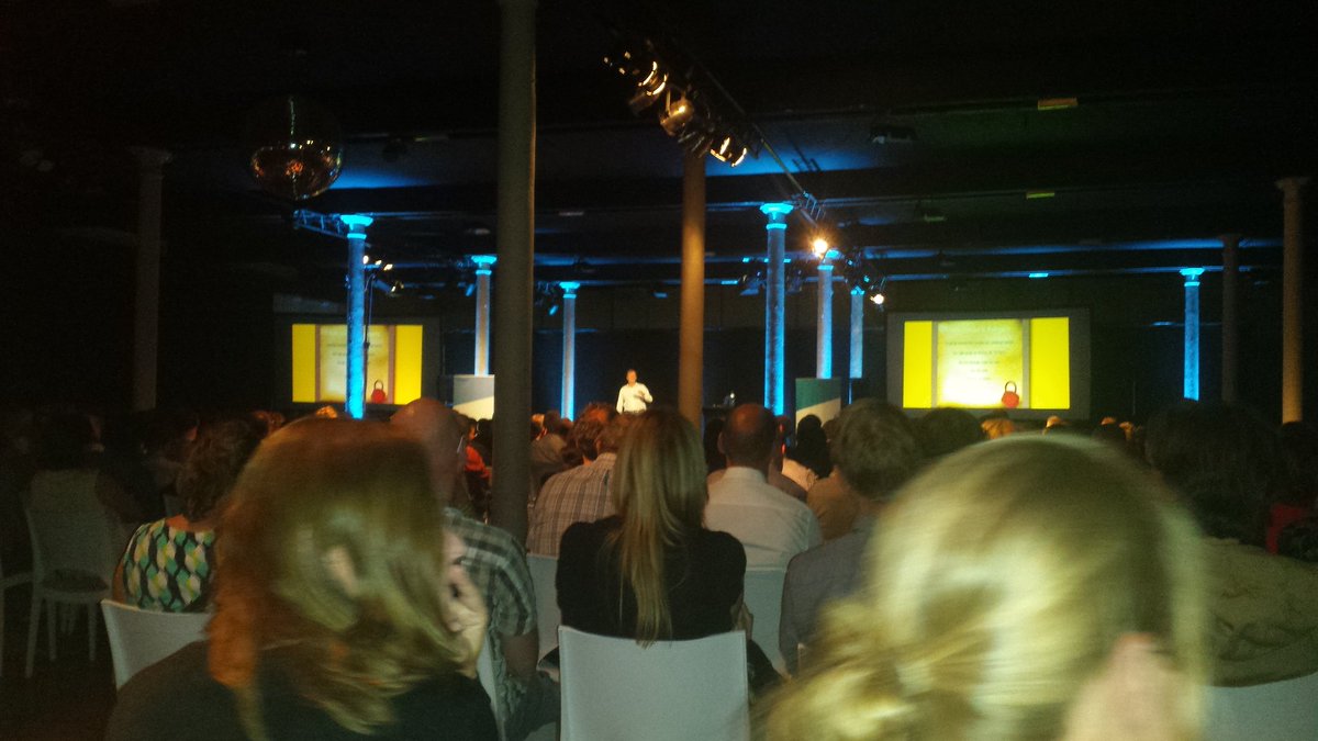 NGernay's tweet photo. Inspirerende speech van een grote meneer @WouterTorfs @GroepINTRO @tgroep https://t.co/hpkPHVRBao