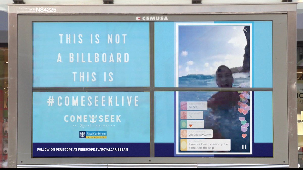 EffieAwards's tweet photo. 2017 NA Media #Effies Preview: "#ComeSeekLive," by @RoyalCaribbean &amp; @MediahubMLG https://t.co/KnGUsNSydX via @MediaPost https://t.co/sziViZwKFI