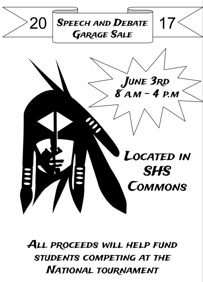 Come out and support the Speech &amp; Debate team this Saturday!