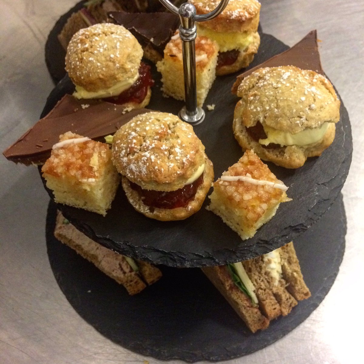 #teahour Who's for a spot of afternoon tea treats ?