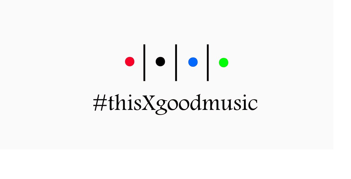 thisxgood's tweet photo. we changed from #thisisgoodmusic >>> #thisXgoodmusic #OfficialLogo

NB https://t.co/La5JRlVdSB
