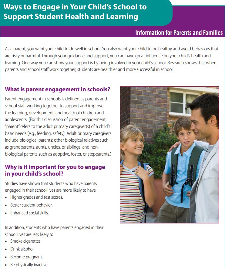 ONTSpecialNeeds's tweet photo. Why it is IMPORTANT for you to engage with your child's school? https://t.co/g5WoapwkPu