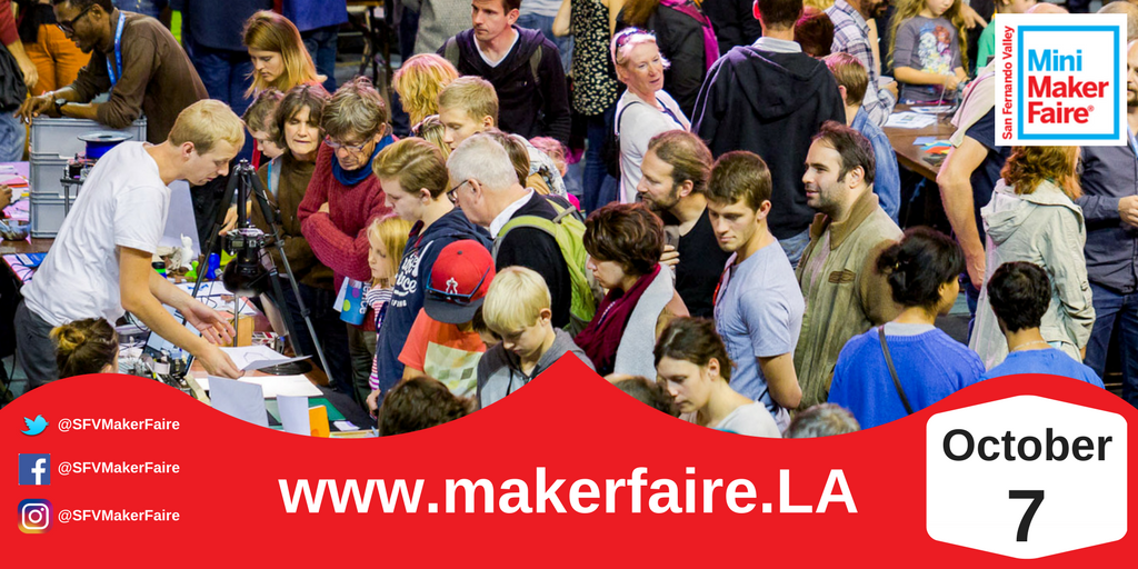 Volunteers for Content Writing &amp; Graphic Design are needed sanfernandovalley.makerfaire.com/volunteer/

#SFVMakerFaire  makerfaire.LA