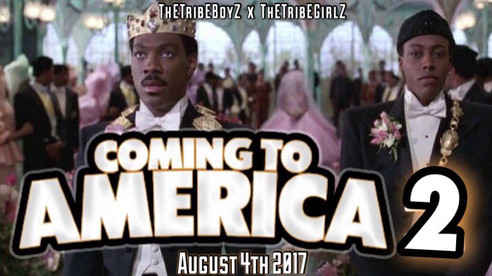 TheTribEBoyZ's tweet photo. #ThETribEBoyZ x #ThETribEGirlZ  #ComingToAmericaPart2 😭😭 flyer coming soon ... just a teaser https://t.co/twpgPQnaiH