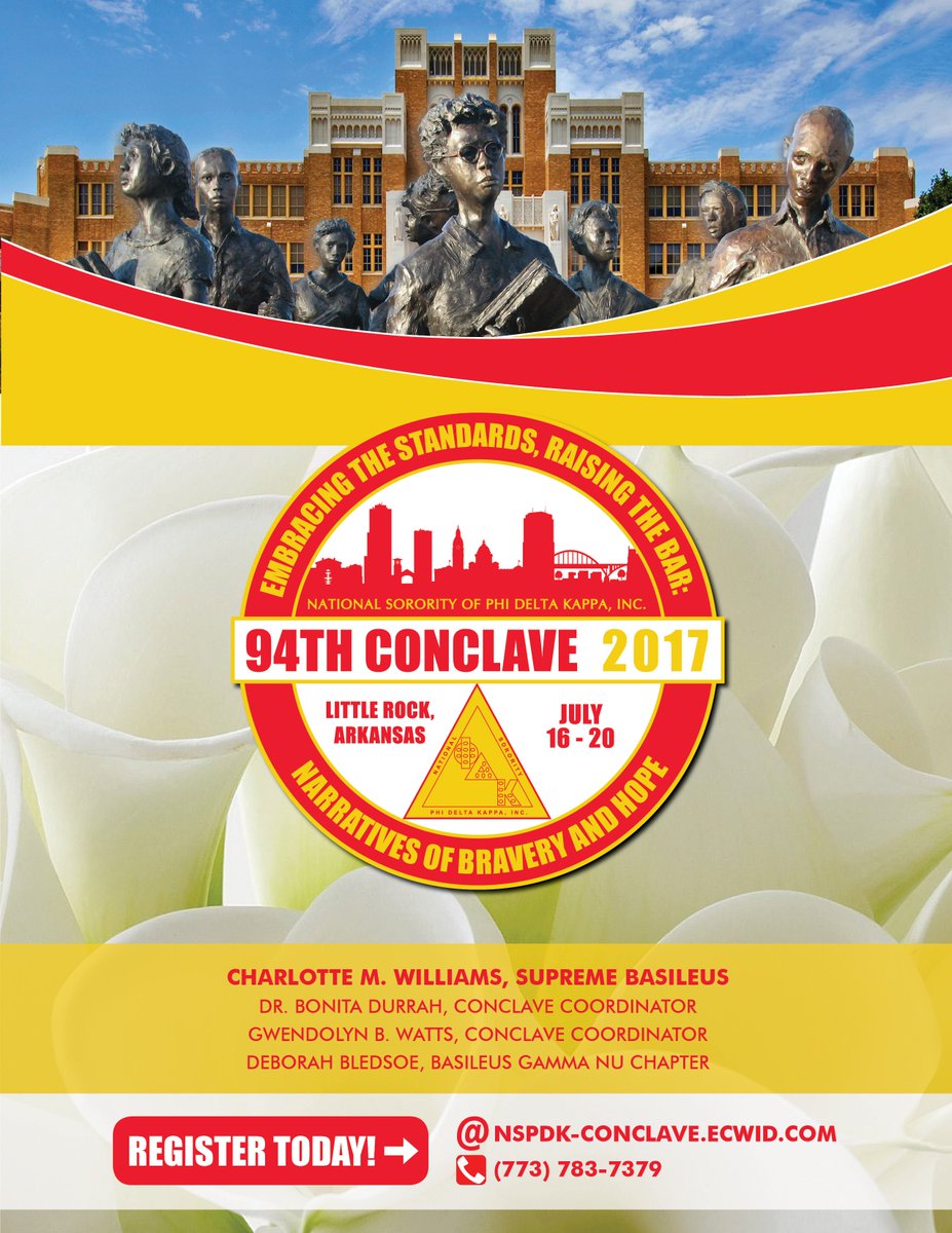 Join us at the 94th Anniversary Conclave in Little Rock, Arkansas #nspdk, #nspdksorority nspdk-conclave.ecwid.com