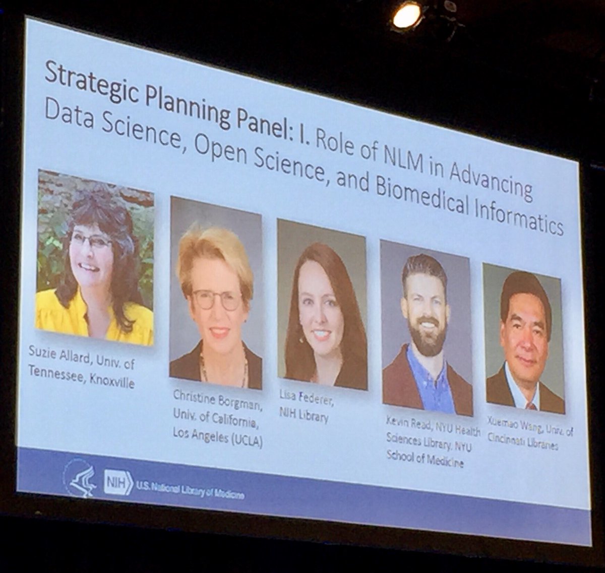 willijnyc's tweet photo. @NYU_HSL's @ReadKev being recognized for his service advising NLM on data science at #mlanet17 https://t.co/TwKp12djAZ