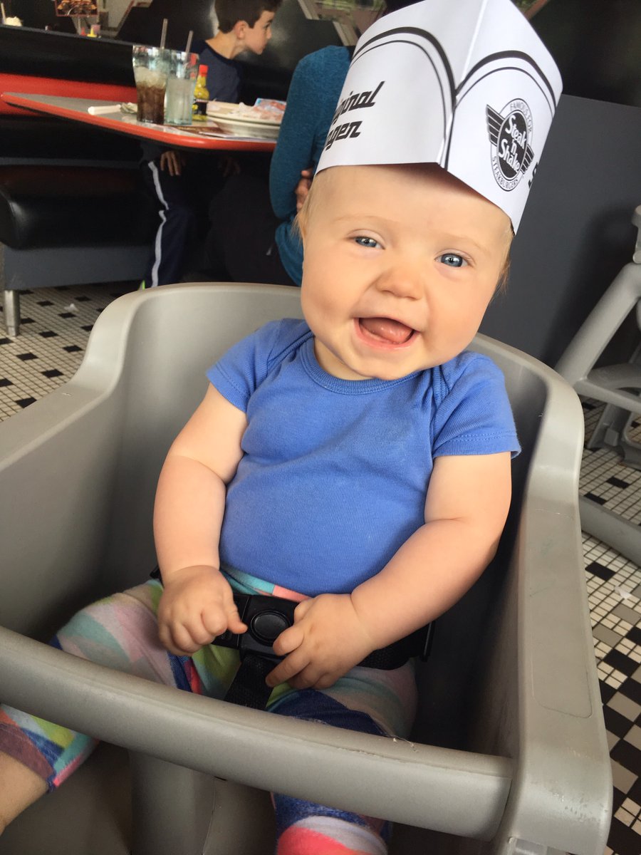colinwagner's tweet photo. On the road back from Indy at the usual @SteaknShake stop with @GrahamRahal newest fan. https://t.co/lz4pQLvExy