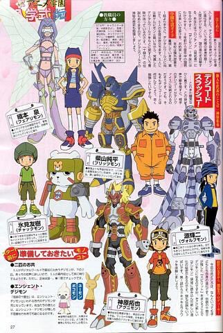 Digimon frontier characters deals