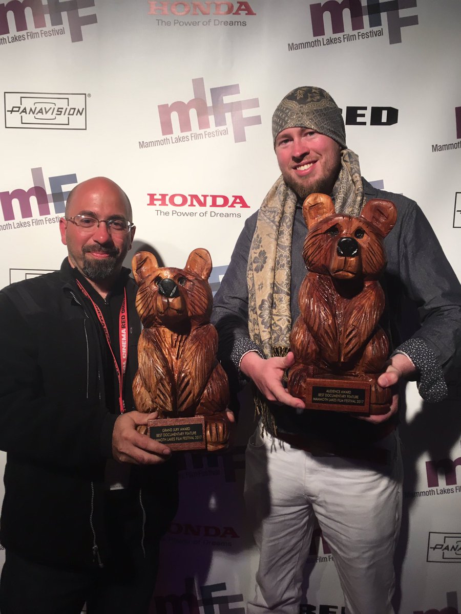 stefanavalos's tweet photo. Back from amazingMammoth lakes film festival! Great fest, great movies, great people great location. #mlff2017 #stradstyle https://t.co/rd1VF7D3qJ