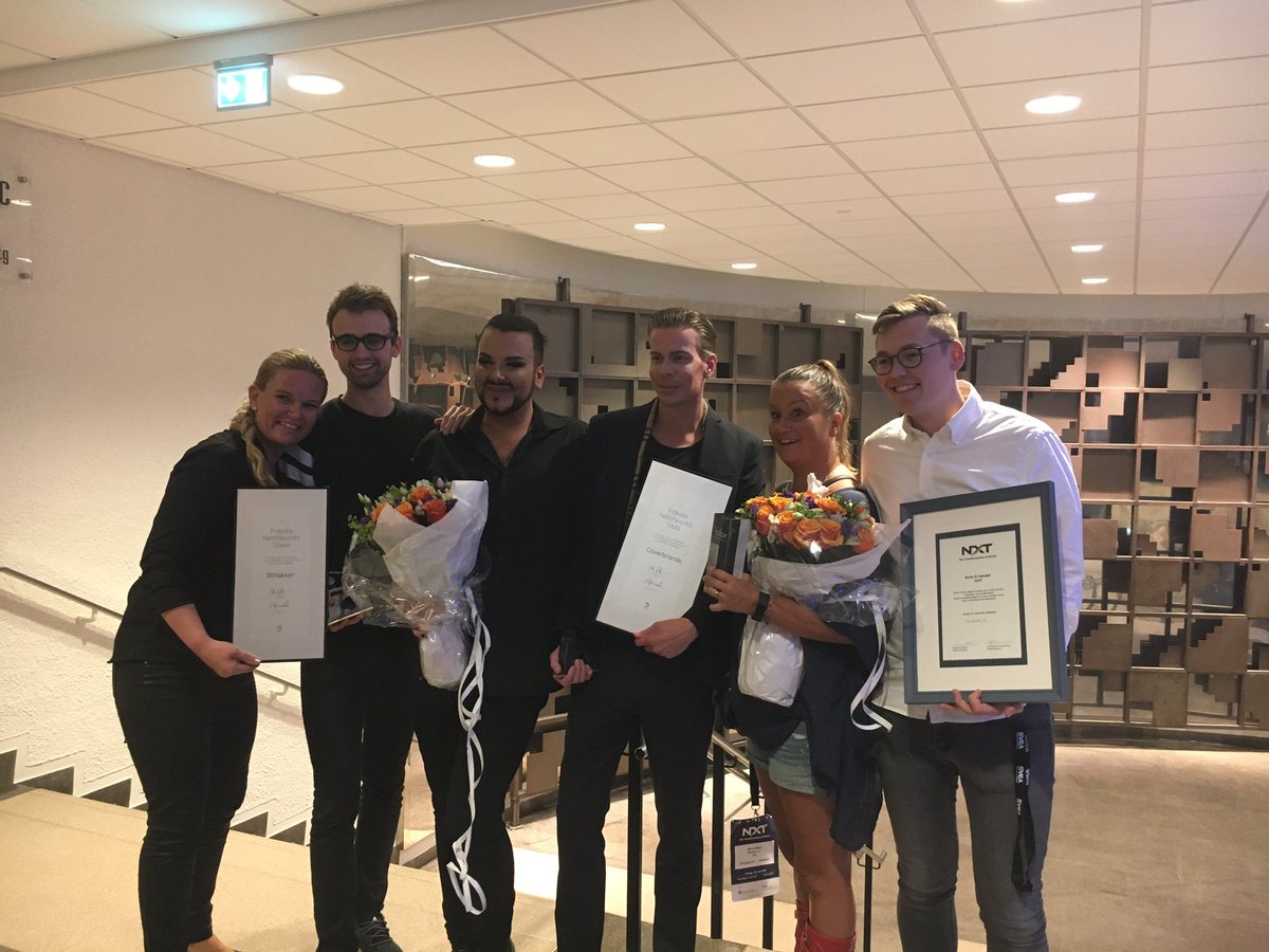 bringnorge's tweet photo. Coverbrands og BliVakker stakk av med seirene for hhv Folkets Favoritt SMB og Store Bedrifter. Gratulerer! #netthandel #folketsnettfavoritt https://t.co/fAgXb1O66Q