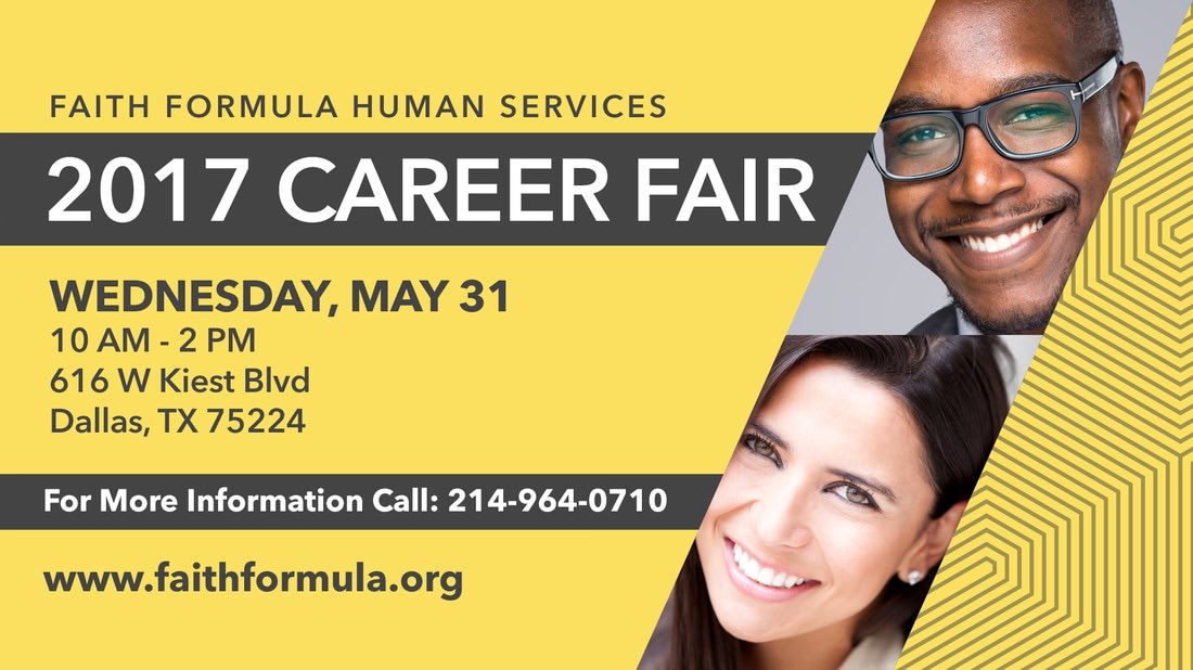 #JobFair ALERT!!! Tomorrow, Wednesday May 31st from 10am - 2pm... for more info visit faithformula.org #project16dfw #faithformula