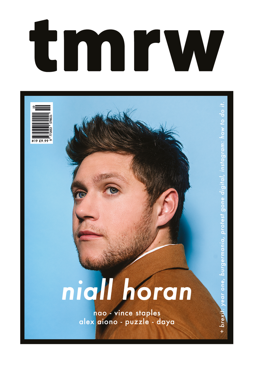 NiallOfficial's tweet photo. Cheers to @tmrwmag for having me on the cover https://t.co/VwZ5aCFGHe