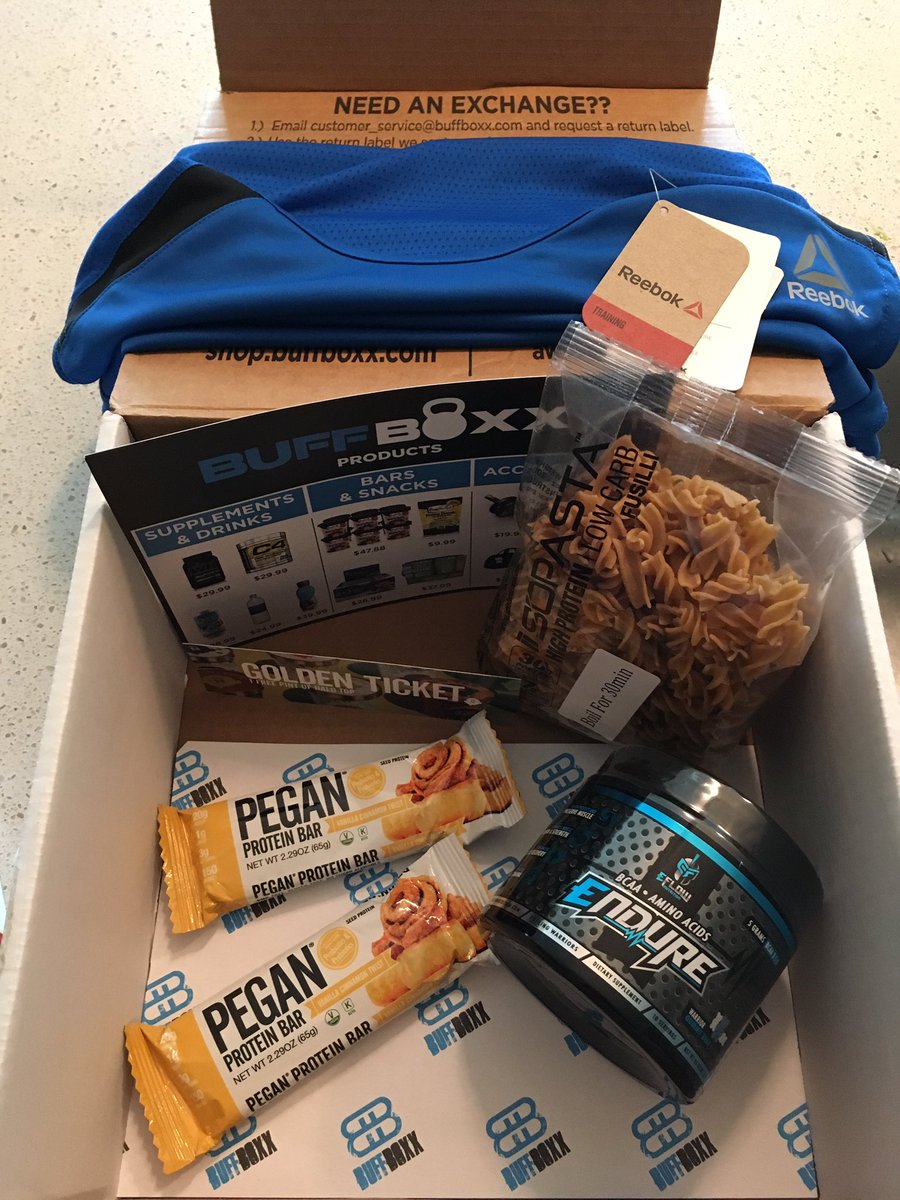 Lineweaverjj's tweet photo. Thanks @buffboxx for the #buffboxx! Can't wait to try the pasta! https://t.co/py75h7Vrxl