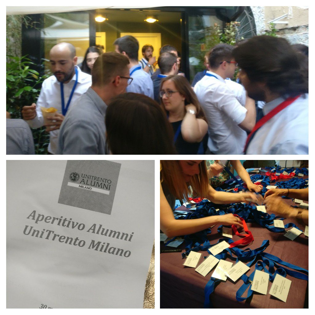acostavoltolini's tweet photo. Oggi a #Milano: Aperitivo Alumni @UniTrento! La community #UniTN incontra il rettore #PaoloCollini! #AlumniUniTrento @HaidiGarulli https://t.co/NNVOdZxyrw