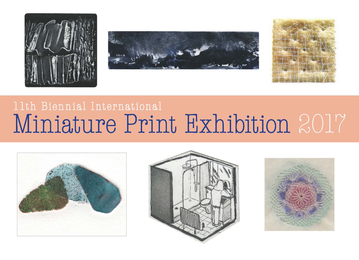 2017 International Miniature Print Opening <a href="/CCPprints/">contemprints</a> , Sun, June 4 2-5pm. 190 works by 91 artists representing 23 countries and 16 states.