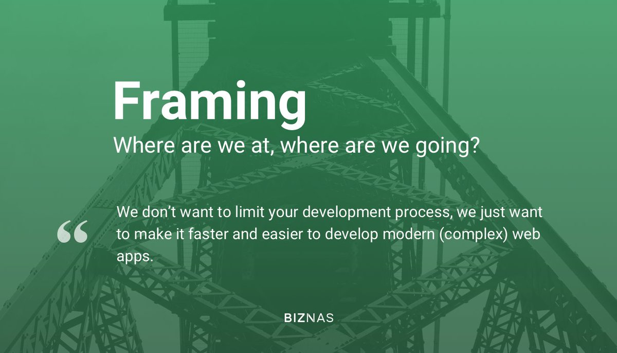 biznasapps's tweet photo. We want to make it faster and easier to develop modern web apps. https://t.co/TeT98SXtIl #opensource #framing #angularjs https://t.co/SS4FgCGCgL