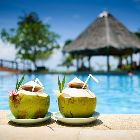 LostInRWorld's tweet photo. When life gives you coconuts, grab a straw. #TravelTuesday https://t.co/Fj5T3QQzGf