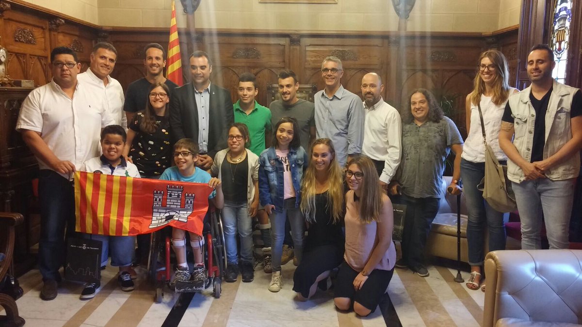 Jordi Ballart Pastor (@jordi_ballart) on Twitter photo Amb el nou equip de natació adaptada del <a href="/TerrassaNat/">Secció de Natació Terrassa</a>, que properament participarà als campionats d’Espanya. Molts èxits <a href="/cnt_adaptada/">CNTerrassa Adaptada</a>! Amb el nou equip de natació adaptada del <a href="/TerrassaNat/">Secció de Natació Terrassa</a>, que properament participarà als campionats d’Espanya. Molts èxits <a href="/cnt_adaptada/">CNTerrassa Adaptada</a>!