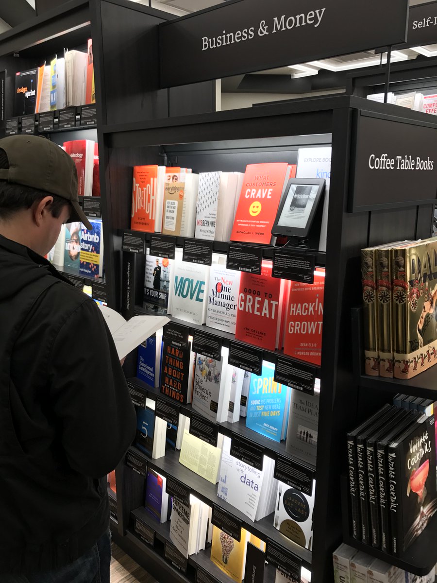 Congrats to <a href="/amazon/">Amazon</a>'s newest store, opening in NYC over the weekend &amp; featuring MOVE by <a href="/pattyazzarello/">Patty Azzarello</a> in business!
