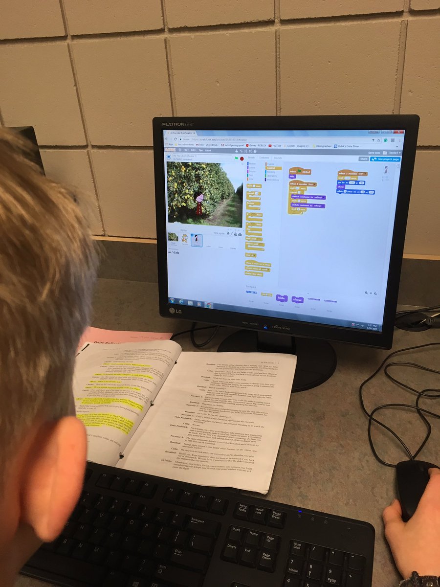 jcmalech's tweet photo. #explee #scratch #cospaces #plotagon - these are some of the great digital aspects of our #makerspace projects! @MMShanover #hsdlearns https://t.co/6sPULgbnv7