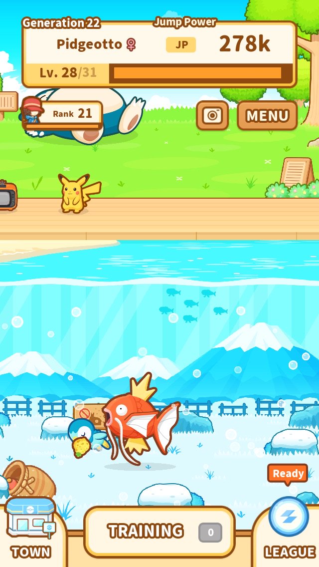 alwismith08's tweet photo. Pidgeotto! Jump! #Magikarp https://t.co/xPuySWOO1c https://t.co/FJKeNx8ohE