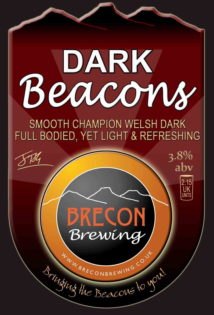 unexpectedales's tweet photo. New beer on this evening: Brecon Brewing @BreconBrewing  - Dark Becons - 3.8% https://t.co/yA9iXGohyF