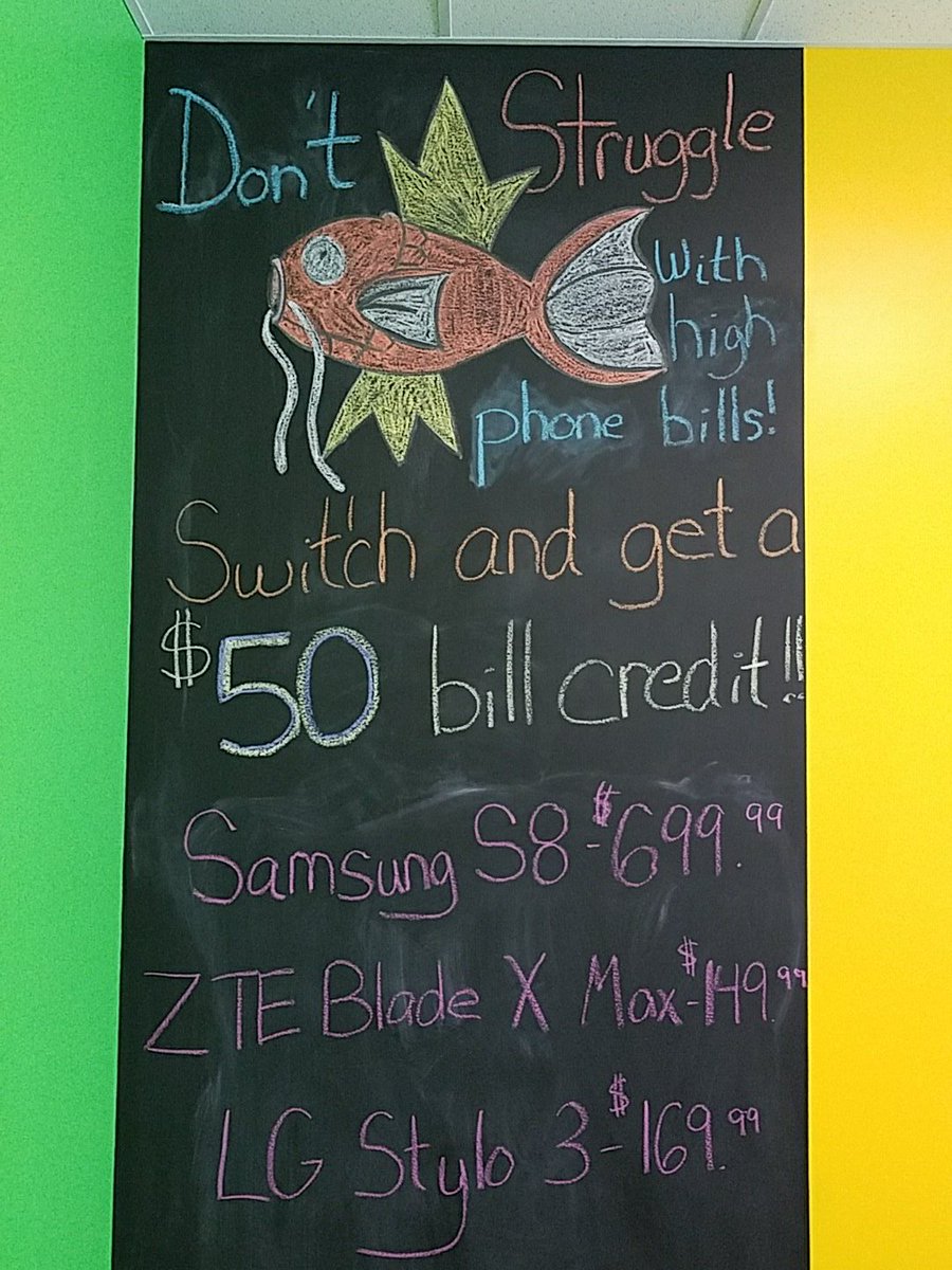 neil cricket manager on twitter quot 50 bill credit and a cricket chalkboard