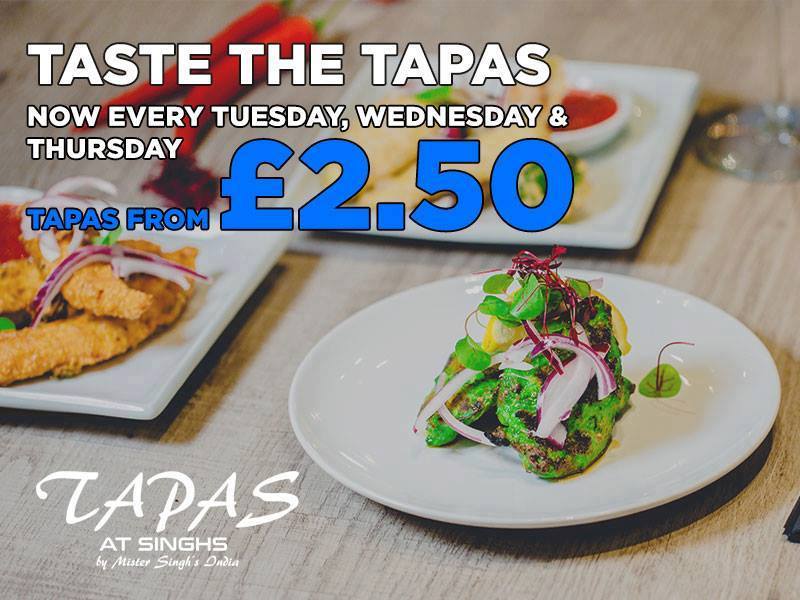 tapasatsinghs's tweet photo. No brainer really! See you this week! #TapasAtSinghs #TheWorldFamous #AwardWinners https://t.co/sFR9dVps6F