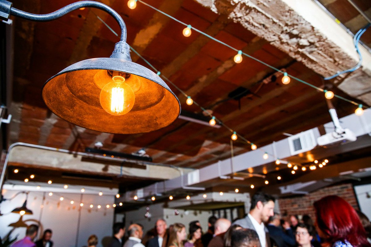 TheLoftat600F's tweet photo. It's all about the lighting💡 Not only that it's visually appealing, bistro lights adds an intimate &amp; cozy atmosphere.
#venue #WashingtonDC https://t.co/VtDt0ysjJD