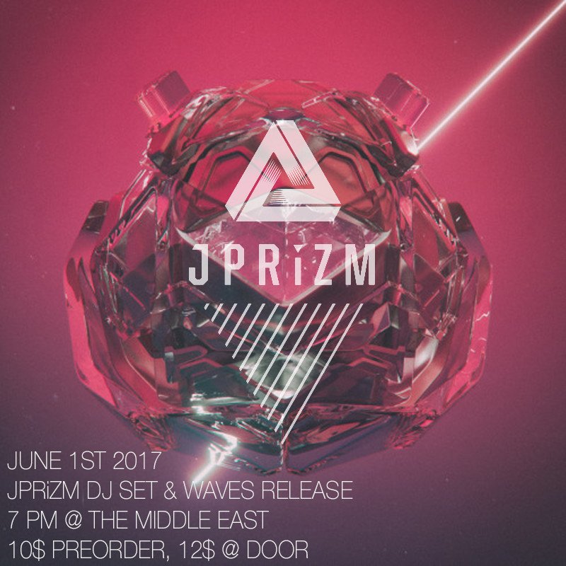 therealjprizm's tweet photo. Can't wait to share the 'Waves' EP live experience with you all at @MidEastClub on Thursday! Get your tickets here: https://t.co/IOtlebX5ot https://t.co/y5gDgoVcqC