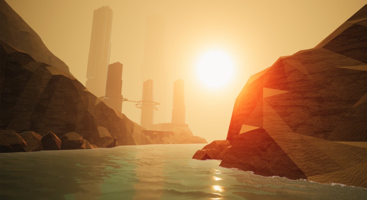 Fewer polys, more ambience, hopefully.
#madewithunity #VR