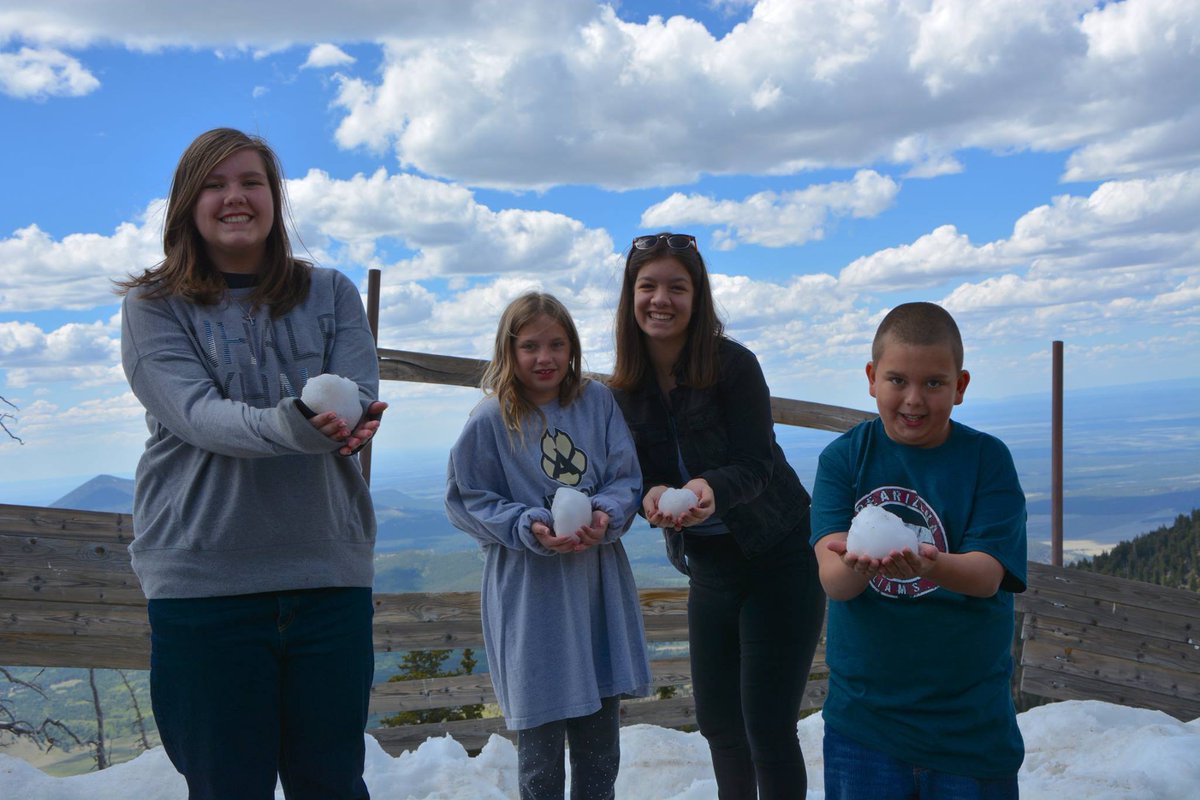 AZSnowbowl's tweet photo. Making snowballs in May in #Arizona! At 11,500 ft we are truly the coolest spot in the state! #Flagstaff #SedonaEscape https://t.co/OIl9KoILUn