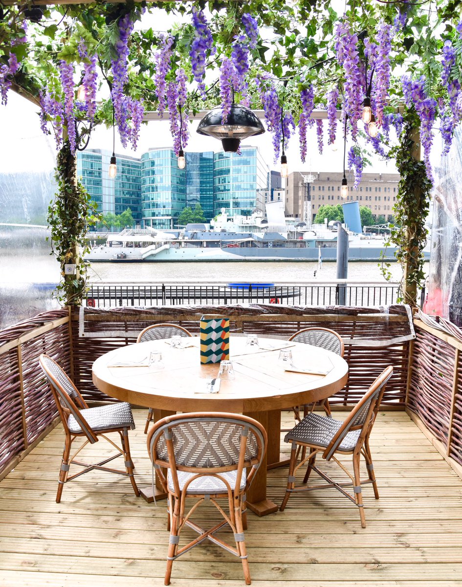 Brunch goals at <a href="/CoppaClub/">Coppa Club</a>! Have you been yet? 💜✨ #london #prettylittlelondon