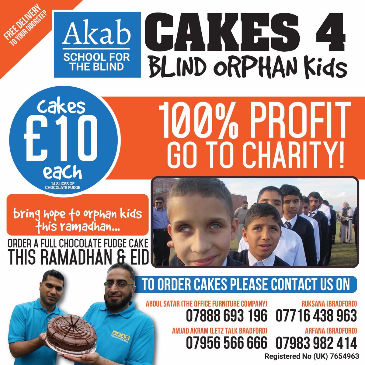 harrykingkhan's tweet photo. This little charity organisation is in Pakistan called AKAB. They have a orphanage for the blind kids let's try do our bit and donate https://t.co/u54QcY6RgX