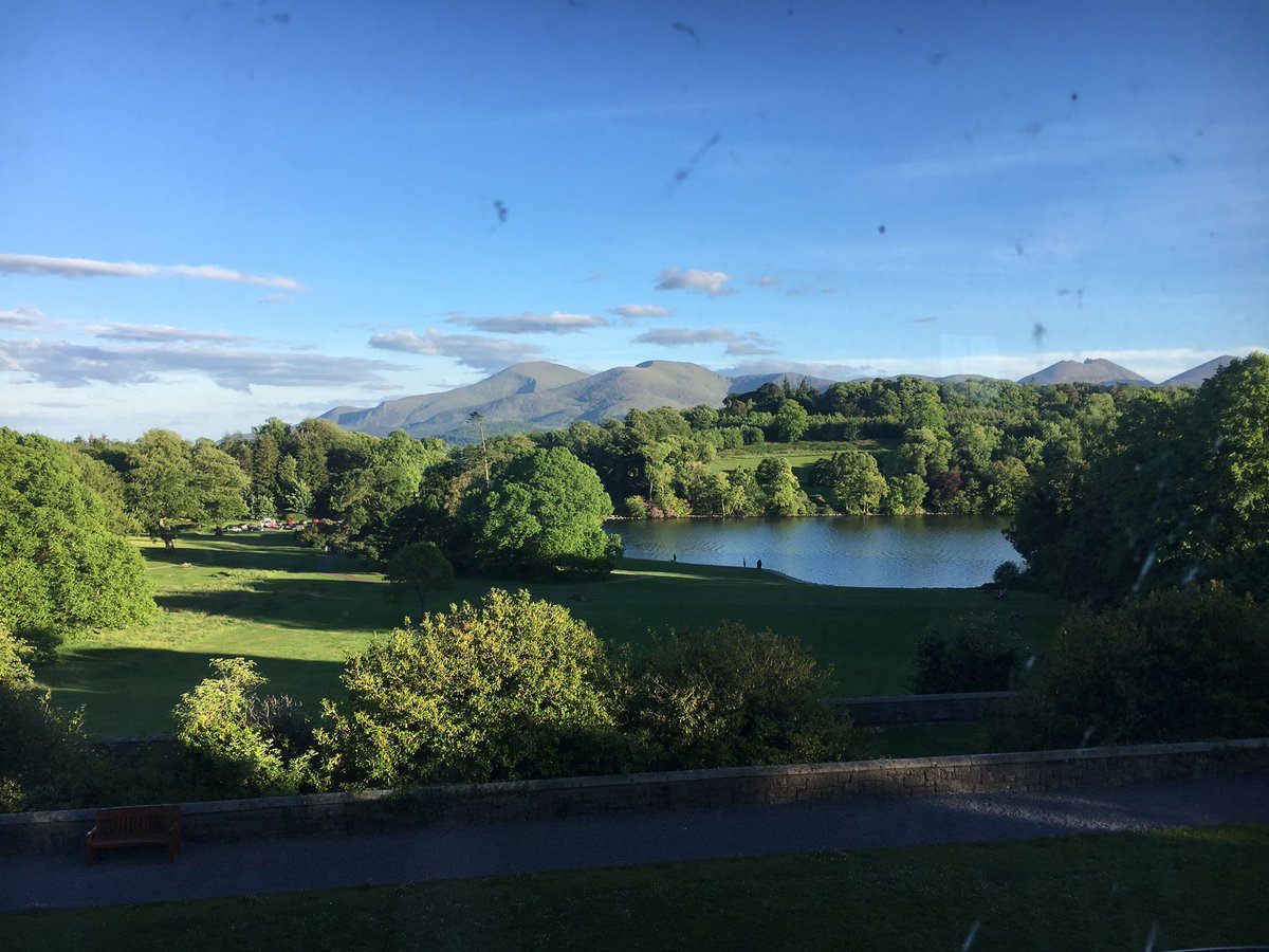 johnhenningmoo's tweet photo. Nice to attend the launch of @CastlewellanSho in #CastlewellanCastle this evening
View from the castle is impressive too https://t.co/iAAlFeJFQq