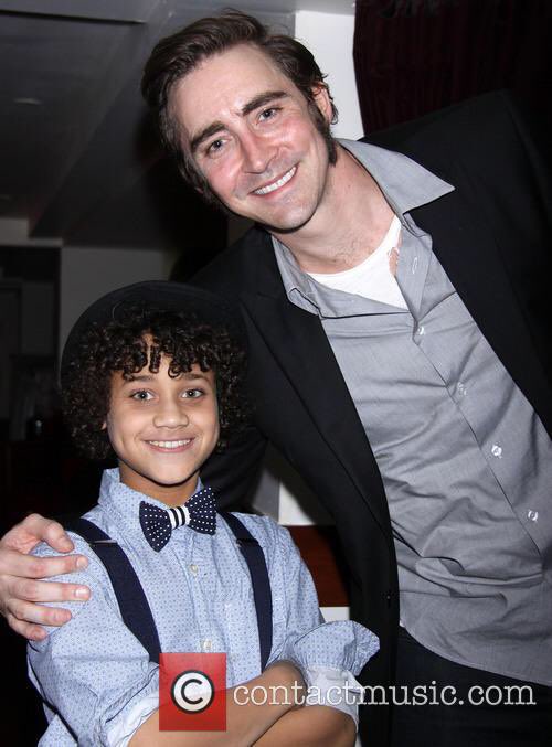 thelpfn's tweet photo. Lee Pace with Coco Monroe, his co-star in Golden Age (2012). #LeePace #GoldenAge #CocoMonroe #TheaterTuesday https://t.co/NY2LEqgz5W