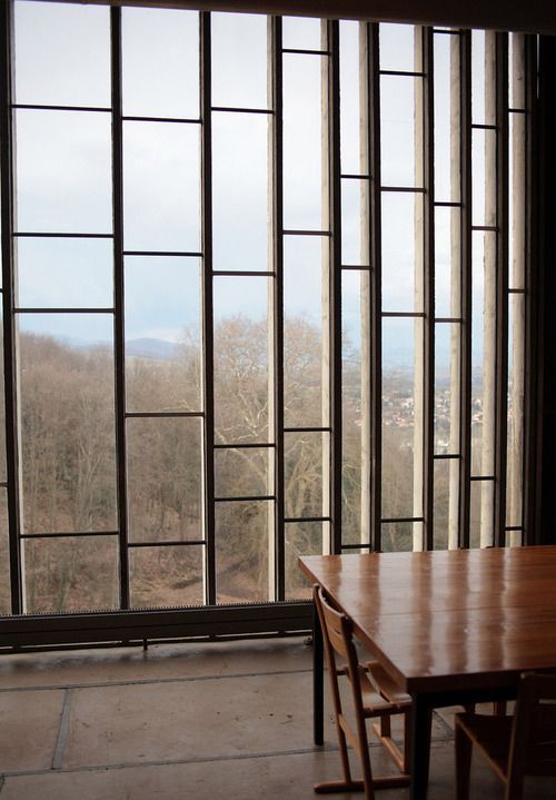 ArcoSWD's tweet photo. Sainte Marie de La Tourette. Lyon, France. Le Corbusier and Iannis Xenakis.1956-1960 #architecture https://t.co/Np1ApncsKs