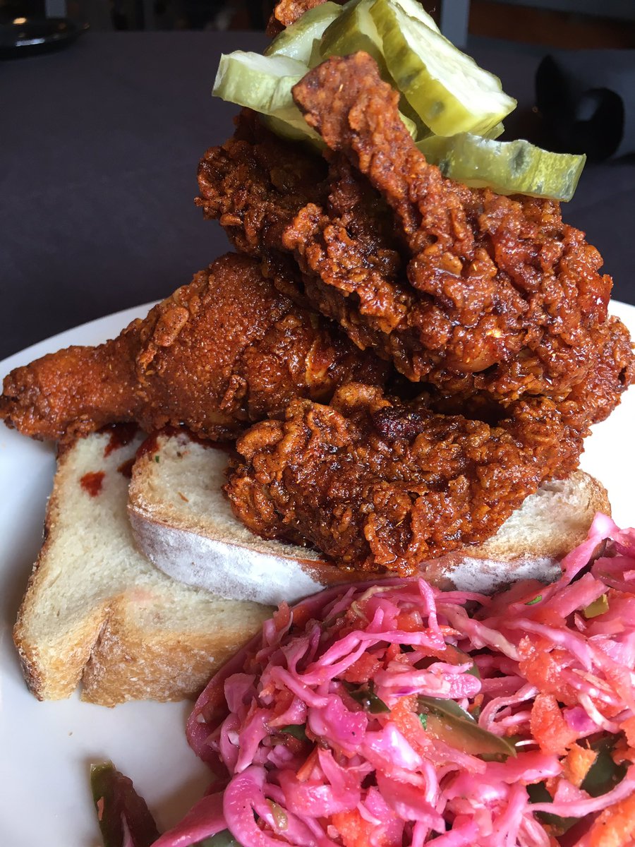 Hot Chicken Tuesdays starts tonight! Nashville style hot fried chicken for 15 bucks and 20 with a beer! #Wow