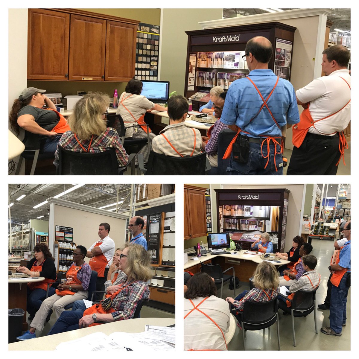 Kristina doing some excellent training, in today's specialty Tuesday.