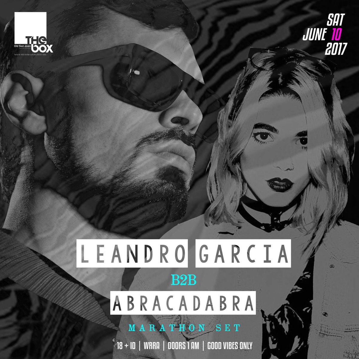 leandrogarcia00's tweet photo. Catch me live B2B @Fuckkk_offf (club debut) at #TheBox [ @OneBarPR ] this Saturday June 10th #MarathonSet  🔊🔥 https://t.co/oBNcphnkmt